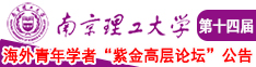 55844日逼南京理工大学第十四届海外青年学者紫金论坛诚邀海内外英才！